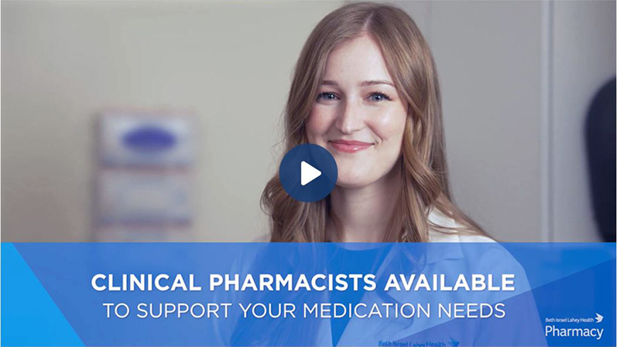 Clinical pharmacist smiles at camera